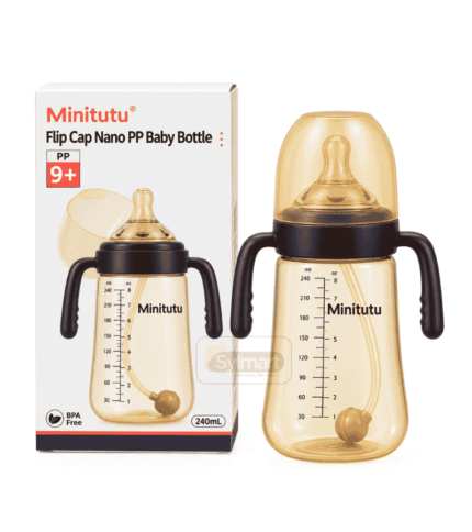Minitutu Flip Cap Nano PP Baby Bottle