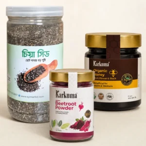 Sylmart Chia Seeds, Karkuma Organic Honey and Beetroot Powder – Healthy Foods